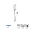 Mikasa Delano Forged Stainless Steel Dinner Fork (Set of Twelve)