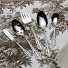 Wallace Antique Baroque 18/10 Stainless Steel 5pc. Hostess Set
