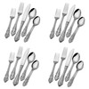 Wallace Antique Baroque 18/10 Stainless Steel 20pc. Flatware Set