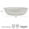 Mikasa Italian Countryside Pasta Bowls (Set of Four)