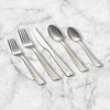 Cambridge Mena Frost Stainless Steel 20pc. Flatware Set (Service for Four)