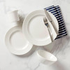Kate Spade New York Wickford 16 Piece White Dinnerware Set (Service for Four)