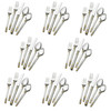 Wallace Corsica Gold Accent 18/10 Stainless Steel 45pc. Flatware Set