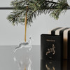Orrefors Scandinavian Crystal Forest Deer Ornament