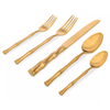 Ricci Argentieri Bamboo Satin Gold 5pc. Place Setting (Service for One)