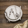 Cambridge Beacon Rumbled Stainless Steel 20pc. Flatware Set