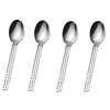 Sasaki Windows 18/8 Stainless Steel 6 7/8" Teaspoon (Set of Four)