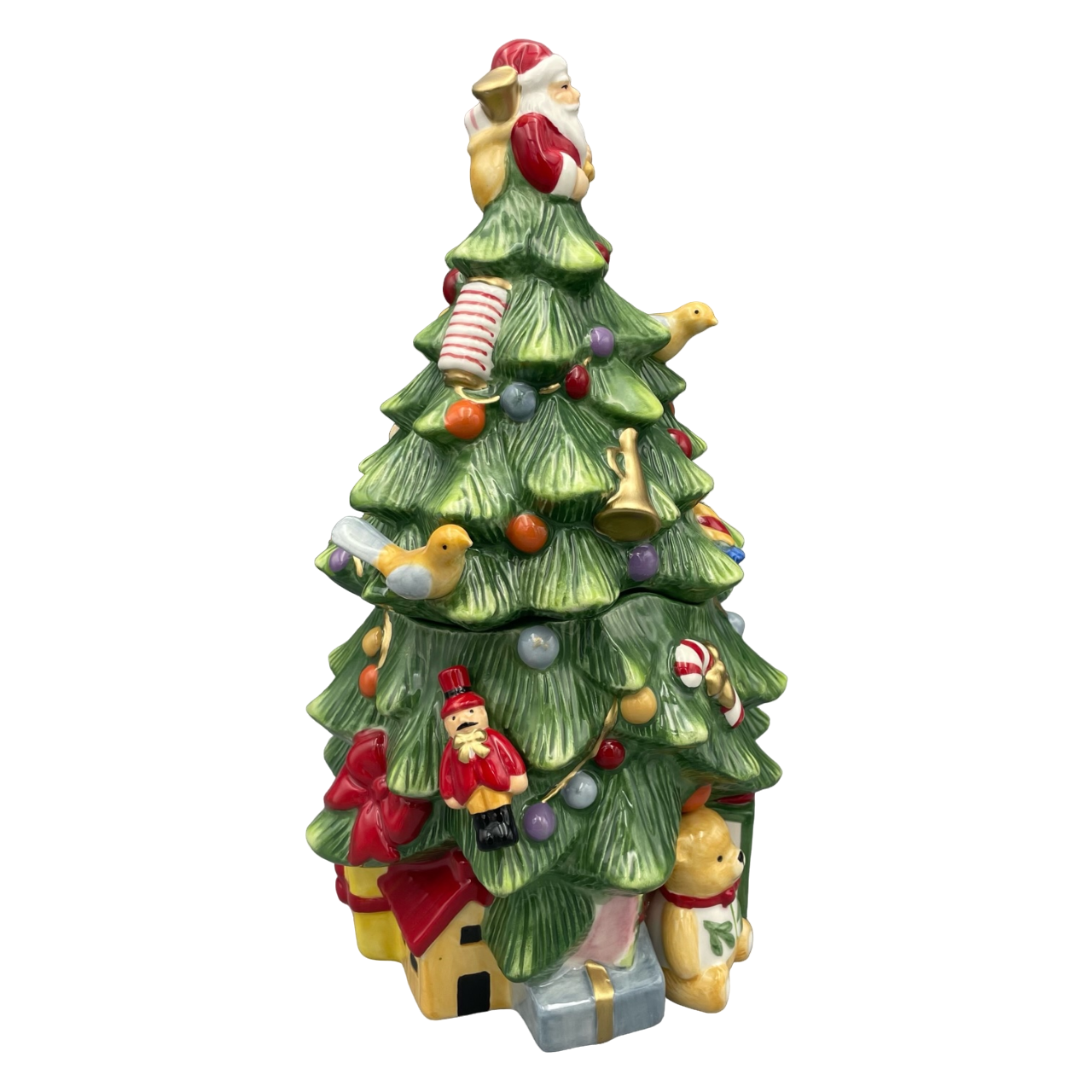 Spode Christmas Tree 250th Anniversary Edition Figural Cookie Jar