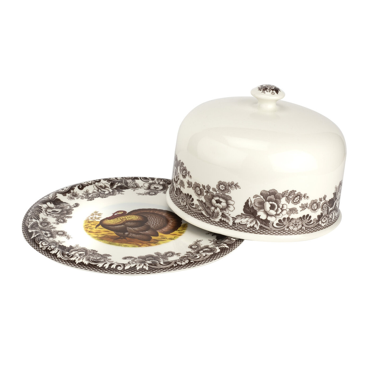 Spode Woodland Serving Platter and Dome - Thumbnail 3