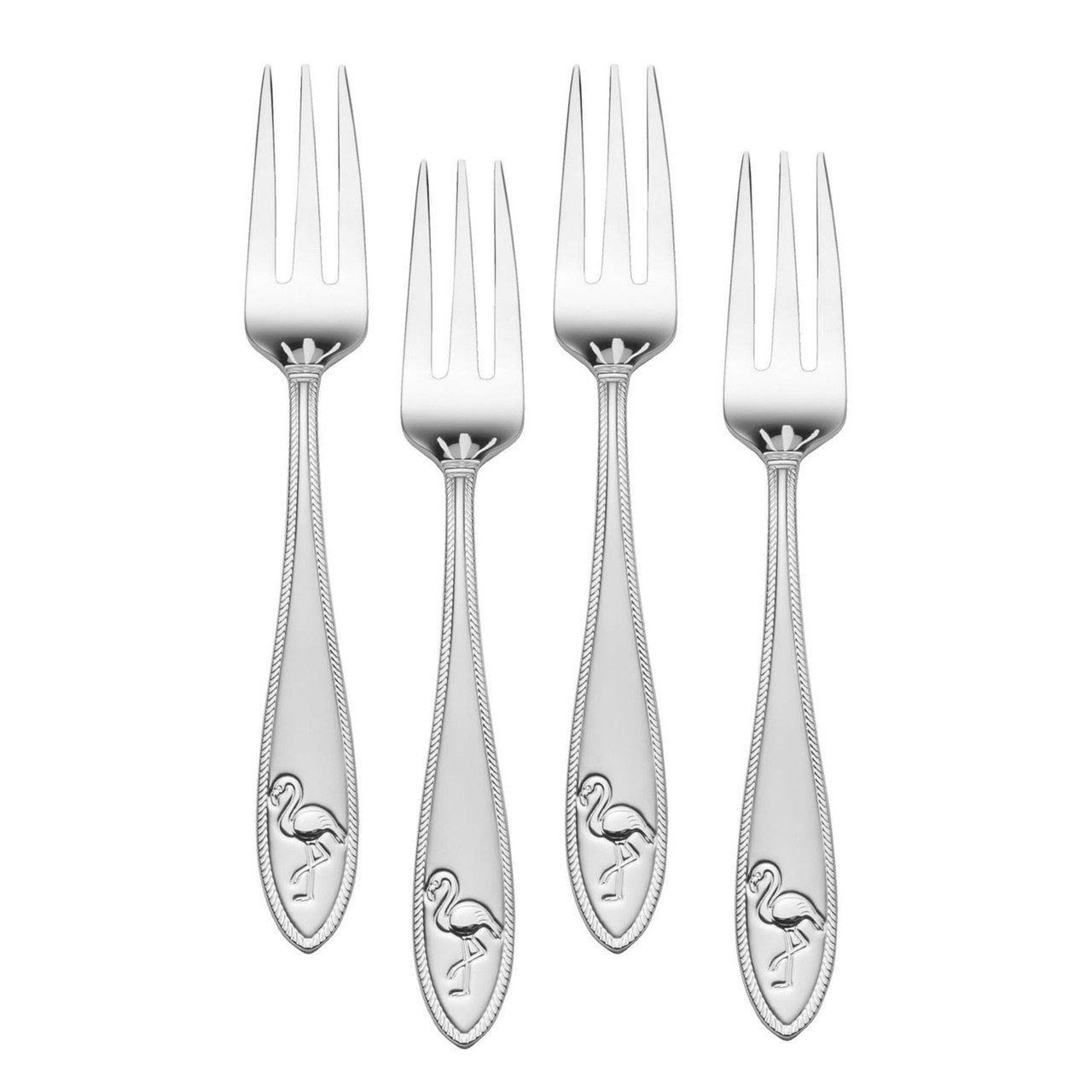Towle Everyday Flamingo Cocktail Forks - Thumbnail 4