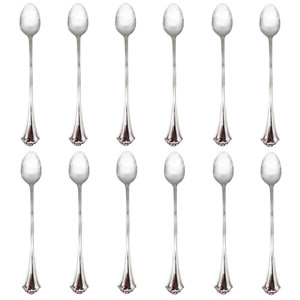 Reed & Barton Country French 18/10 Stainless Iced Beverage Spoon (Set of Twelve)