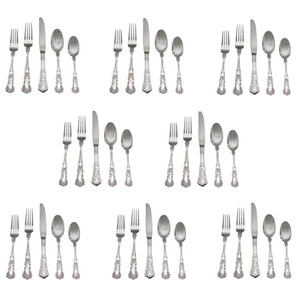 Gorham Blossom 18/10 Stainless Steel 40pc. Flatware Set (Service for Eight)