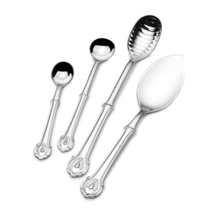 Wallace Napoleon Bee 18/10 Stainless Steel 4pc. Serving Spoon Set