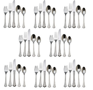 Reed & Barton 1800 18/10 Stainless Steel - 40 Piece Set (Service for Eight)