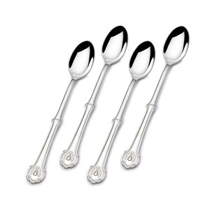 Wallace Napoleon Bee 18/10 Stainless Steel Iced Beverage Spoon (Set of Four)