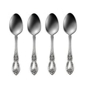 Oneida Louisiana 18/8 Stainless Steel Teaspoon (Set of Four)