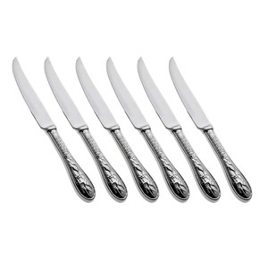 Ricci Argentieri Japanese Bird 18/10 Stainless Steel Steak Knife (Set of Six)