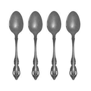 Oneida Brahms 18/8 Stainless Steel Teaspoon (Set of Four)