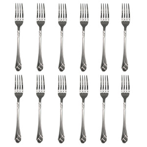 Mikasa Sweet Pea 18/8 Stainless Steel Salad Fork (Set of Twelve)