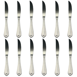 Mikasa Regent Bead 18/10 Stainless Steel Steak Knife (Set of Twelve)