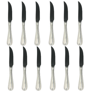 Wallace Continental Bead 18/10 Stainless Steel Steak Knife (Set of Twelve)