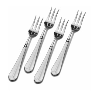 Mikasa French Countryside 18/10 Stainless Steel Cocktail Fork (Set of Four)