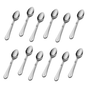 Mikasa French Countryside 18/10 Stainless Steel Demitasse Spoon (Set of Twelve)