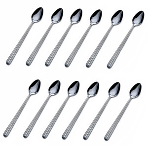 Mikasa Italian Countryside 18/10 Stainless Iced Beverage Spoon (Set of Twelve)