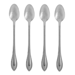 Oneida American Harmony 18/8 Stainless Steel Iced Beverage Spoon (Set of Four)
