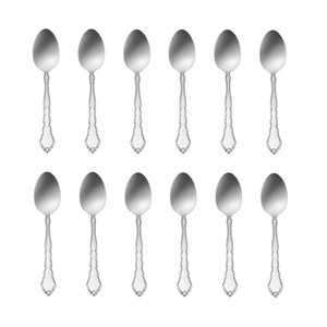 Oneida Satinique 18/8 Stainless Steel Teaspoon (Set of Twelve)