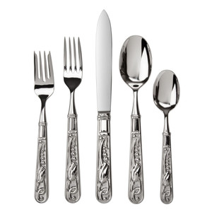 Ricci Argentieri Primavera 18/10 Stainless Steel 5pc. Place Setting