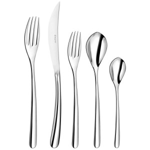Couzon Elixir 18/10 Stainless Steel 5pc. Place Setting (Service for One)