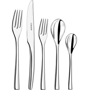 Couzon Steel 18/10 Stainless Steel 5pc. Place Setting (Service for One)