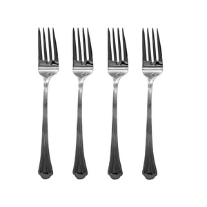 Gorham Nouveau 18/8 Stainless Steel 7 1/8" Salad Fork (Set of Four)