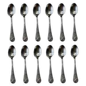 Cambridge Silversmiths Deer Stainless Steel Teaspoon (Set of Twelve)