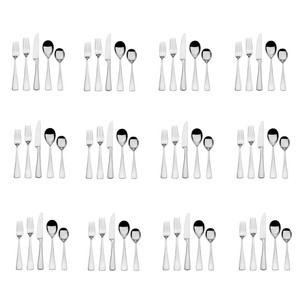 Mikasa Serena Forged Stainless Steel 60pc. Flatware Set (Service for Twelve)