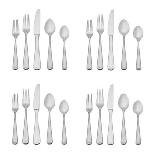Mikasa Lofton 18/0 Forged Stainless Steel 20pc. Flatware Set (Service for Four)