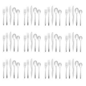 Nambe Dune 18/10 Stainless Steel 60pc. Flatware Set (Service for Twelve)