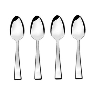 Mikasa Kirkland 18/10 Stainless Steel Teaspoon (Set of Four)