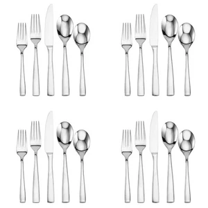Mikasa Delano Forged Stainless Steel 20pc. Flatware Set (Service for Four)