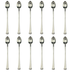 Mikasa Harmony 18/10 Stainless Steel Iced Beverage Spoon (Set of Twelve)