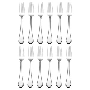 Mikasa Bellamy 18/10 Stainless Steel Dinner Fork (Set of Twelve)