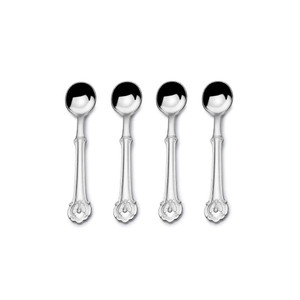 Wallace Napoleon Bee 18/10 Stainless Steel Salt Spoon (Set of Four)