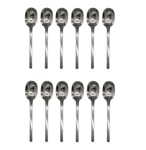 Mikasa Zena 18/8 Stainless Steel 5 5/8" Teaspoon (Set of Twelve)