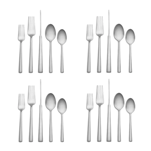 Kate Spade New York Malmo Satin 18/10 Stainless Steel 20pc. Flatware Set