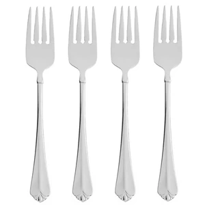 Oneida Juilliard 18/10 Stainless Steel Salad Fork (Set of Four)