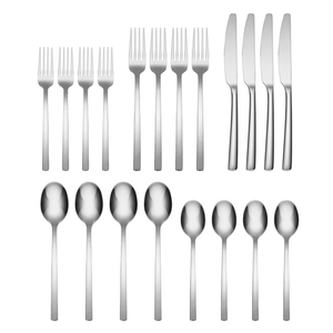 Cambridge Beacon Mirror Stainless Steel 20pc. Flatware Set (Service for Four)