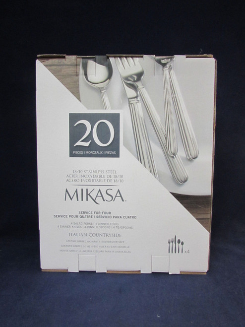 Italian Countryside® 20 Piece Flatware Set, Service for 4 – Mikasa