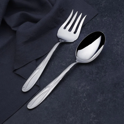 Mikasa Cocoa Blossom Serving Set