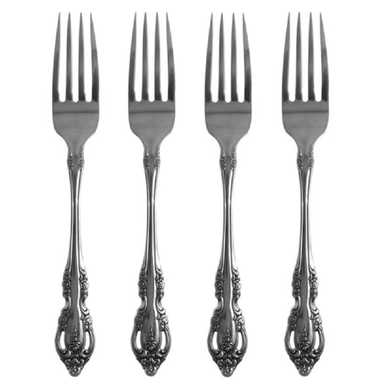 Oneida Brahms 18/8 Stainless Steel Dinner Fork (Set of Four